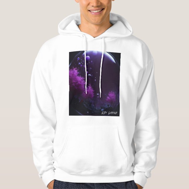 Moletom Mesmerizing Jellyfish–Mysterious Underwater Hoodie (Frente)
