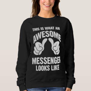 Moletom Messenger Awo Parece Engraçado