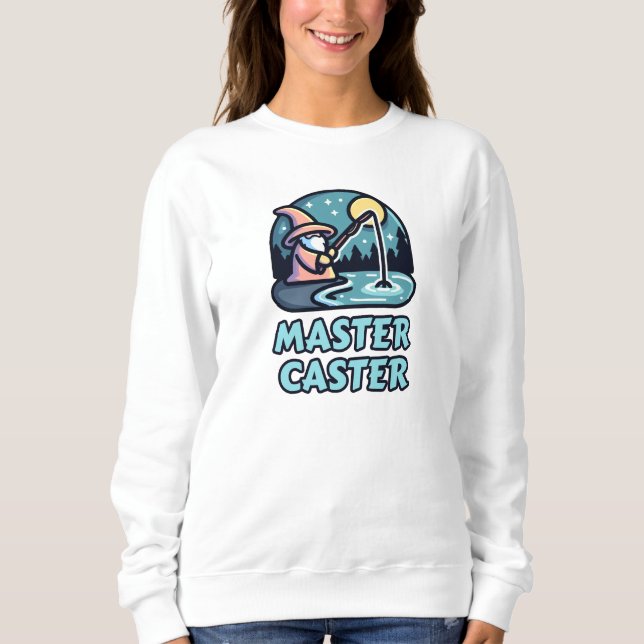 Moletom Mestre Caster Fantasy Pesca (Frente)