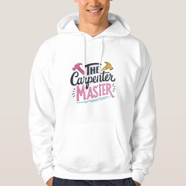 Moletom mestre de obra de carpintaria (Frente)