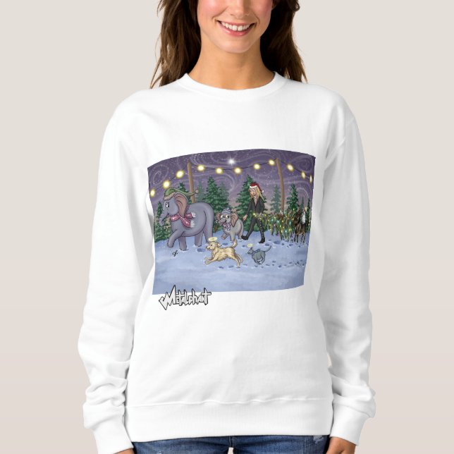 Moletom Metalphant Family Tree Adult Sweatshirt (Frente)