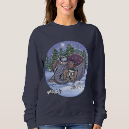Moletom Metalphant Wilbur & Mom Women's Sweatshirt