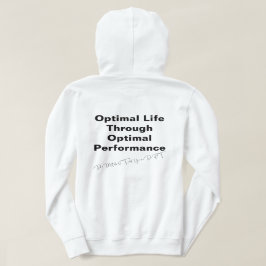 Moletom MÉTODO YASS - Hoodie (branco)