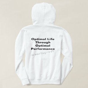 Moletom MÉTODO YASS - Hoodie (branco)
