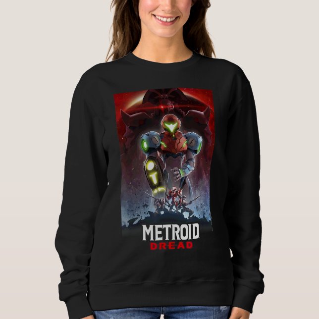Moletom Metroid Dread Galactic Group Gaming Poster (Frente)