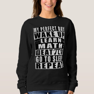 Moletom Meu Acordar Perfeito Aprenda Matemática Comendo Pi