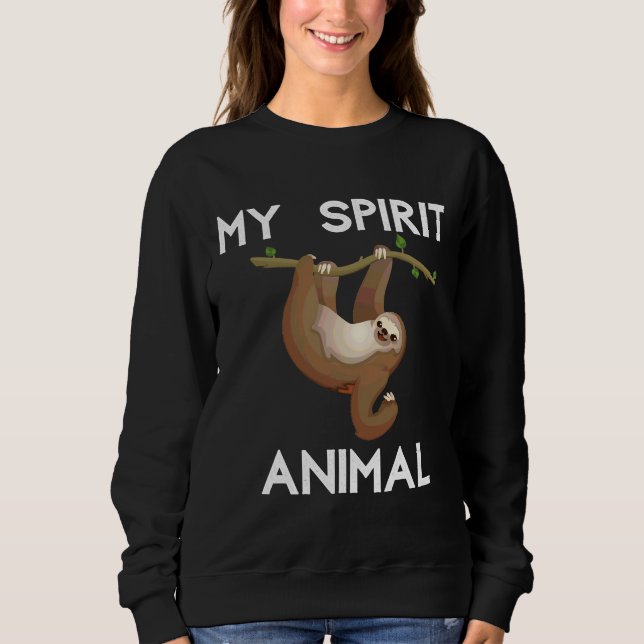 Moletom Meu Animal Espírito É Uma Lama 121 (Frente)