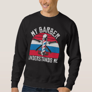 Moletom Meu Barbeiro Me Entender Barber