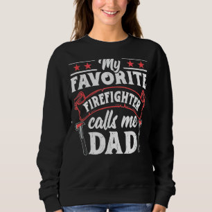 Moletom Meu Bombeiro Favorito Me Chama Homem-Fogo Pai Fath