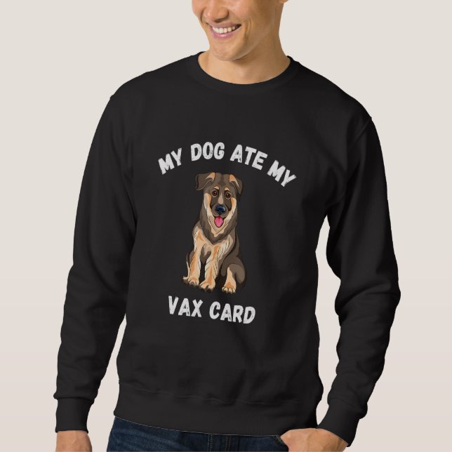 Moletom Meu Cachorro Comeu Meu Cachorro Vax Anti Vax Vaxxx (Frente)