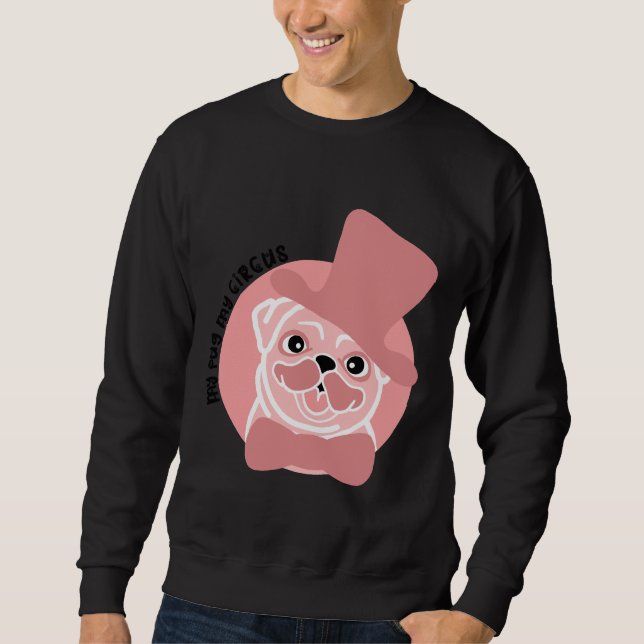 Moletom meu cachorro, meu circo Premium Scoop T-Shirt 105 (Frente)