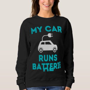 Moletom Meu Carro Funciona Com Baterias Veículo Carro Elét