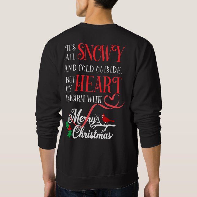 Moletom Meu Coração Está Quente (Verso)