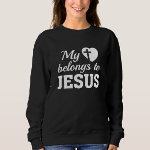 Moletom Meu Coração Pertence A Jesus