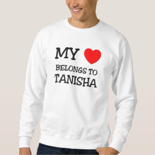 Moletom Meu coração pertence a TANISHA