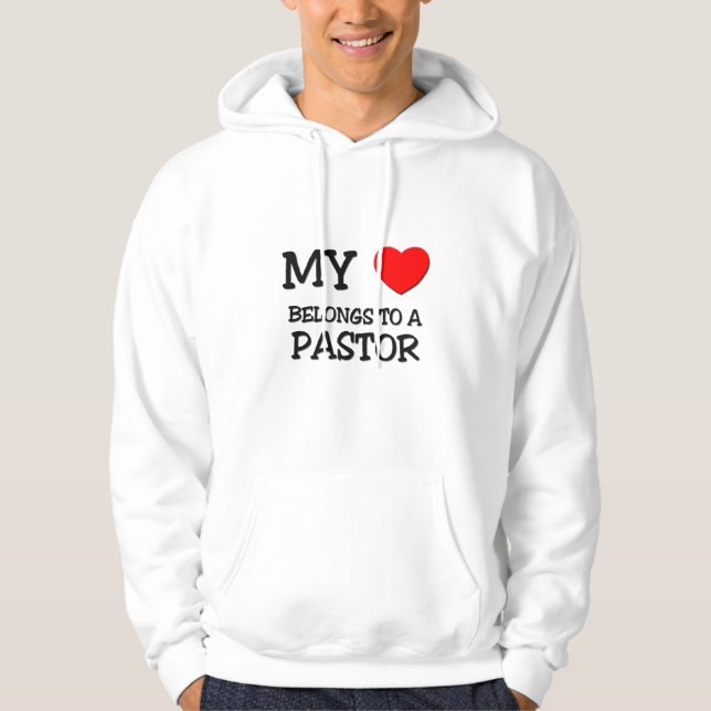 Moletom Meu coração pertence a um PASTOR (Frente)