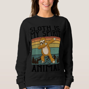 Moletom Meu Espírito Animal Lama Engraçado Dabitando Anima