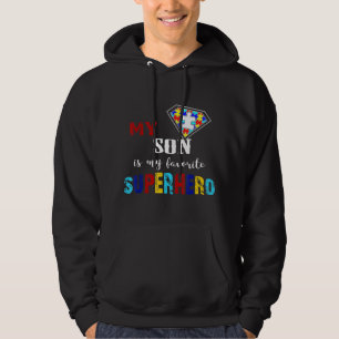 Moletom Meu Filho É Meu Super Herói Favorito Autismo Pre