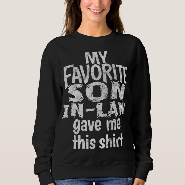 Moletom Meu Filho Favorito De Direito Me Deu Esse Presente (Frente)