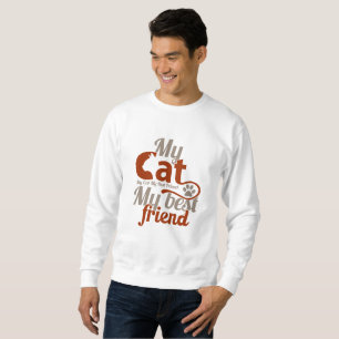 Moletom Meu gato é meu melhor amigo
