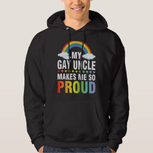 Moletom Meu Gay Tio Me Faz Tão Orgulhoso Dia Niec Do Mês L