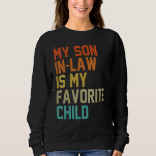 Moletom Meu Genro É Meu Filho Favorito Mamãe Papai Pai