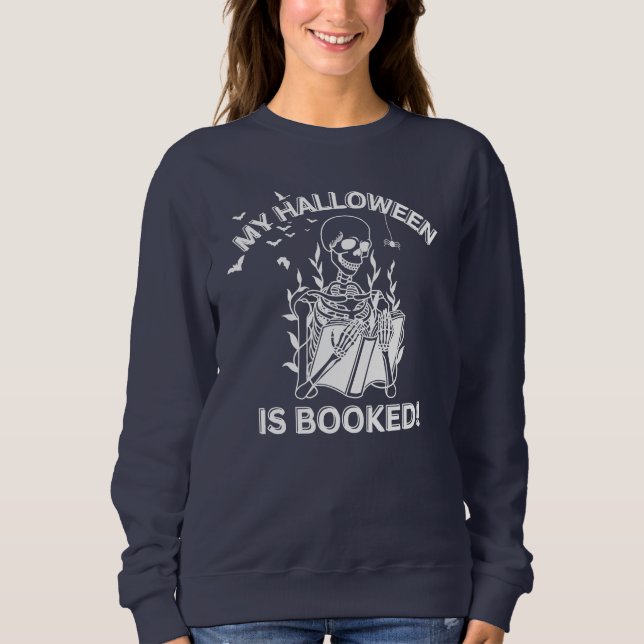 Moletom Meu Halloween está marcado (Frente)