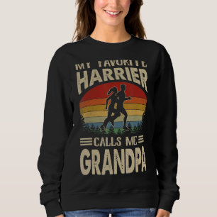 Moletom Meu Harrier favorito me chama de vovô através do p