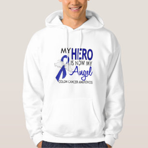 Moletom Meu herói é meu cancro do cólon do anjo