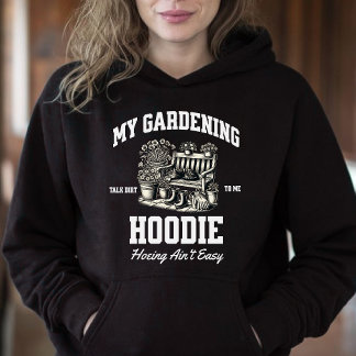 Moletom Meu Hoodie de jardinagem, Suiteiro do jardim bonit