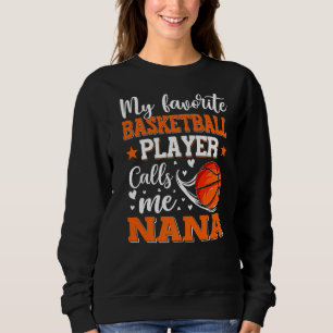 Moletom Meu Jogador De Basquete Favorito Me Chama De Mulhe