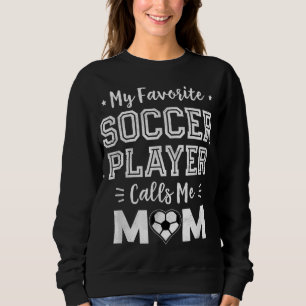 Moletom Meu Jogador De Futebol Favorito Me Chama Mãe Jogad