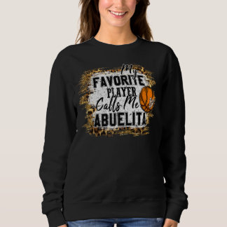 Moletom Meu Jogador Favorito Me Chama Abuelita Basquete Mo