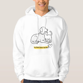 Moletom Meu Melhor Amigo Tem Patas Amante de Cães e Gatos