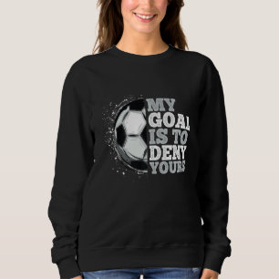 Moletom Meu Objetivo É Negar Seu Futebol Adora Futebol
