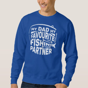 MOLETOM MEU PAI, MEU PARCEIRO DE PESCA FAVORITO.