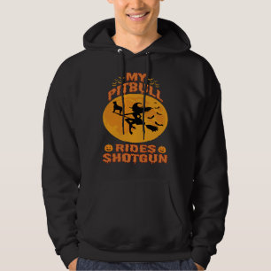 Moletom Meu Pitbull Divide Shotgun Halloween