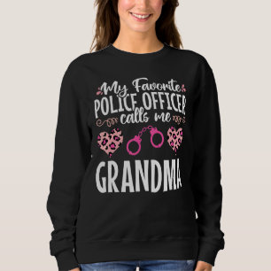 Moletom Meu Policial Favorito Me Chama Mãe Avó Mo