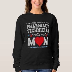 Moletom Meu Técnico Farmático Favorito Me Chama Mãe Pharm