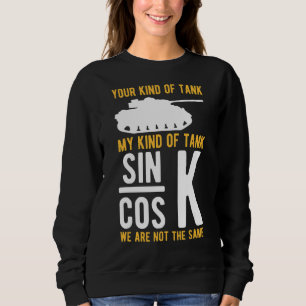 Moletom Meu Tipo De Pinto De Tan Cos Sine Cosine Tangent
