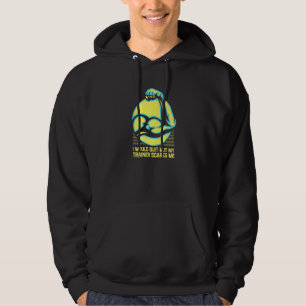 Moletom Meu Treinador Me Assusta Humor de Treino Engraçado