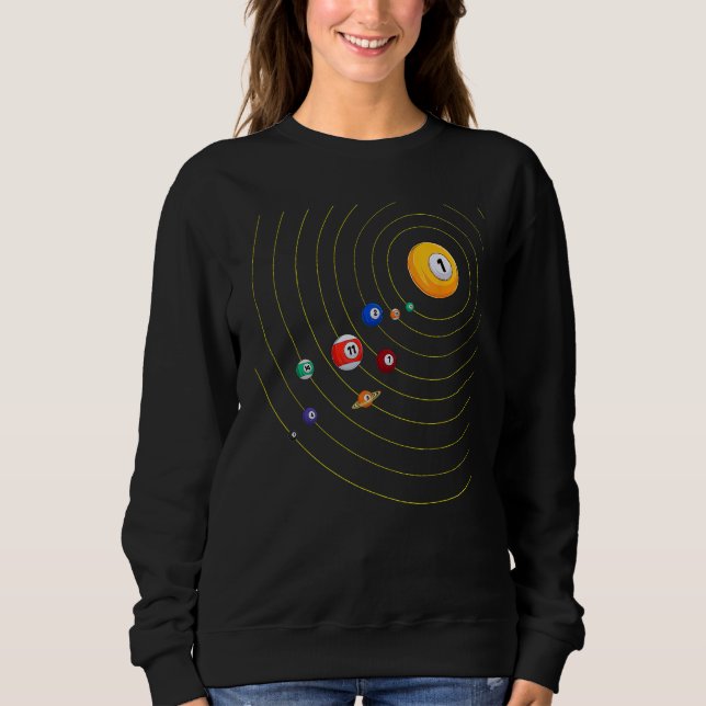 Moletom Meu Universo - Piscina Billiard (Frente)