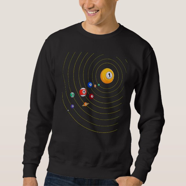 Moletom Meu Universo - Piscina Billiard (Frente)