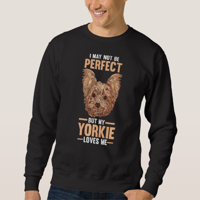Moletom Meu Yorkshire Terrier me ama (Frente)