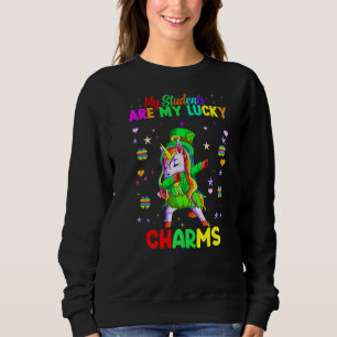 Moletom Meus Alunos São Meus Charmes Sortudos Patricks Day