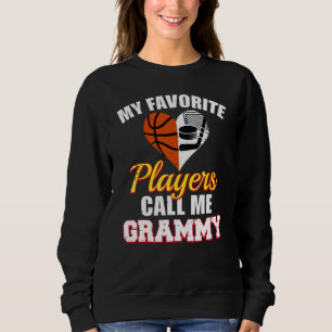 Moletom Meus Jogadores Favoritos Me Chamam de Grammy Basqu