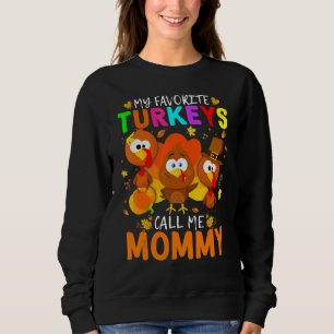 Moletom Meus Perus Favoritos Me Chamam de Mamãe Outono Do