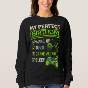 Moletom Meus Videos games de Dia Perfeito Gaming 8º aniver