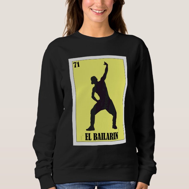 Moletom Mexicano para Dançarinos  El Bailarin (Frente)