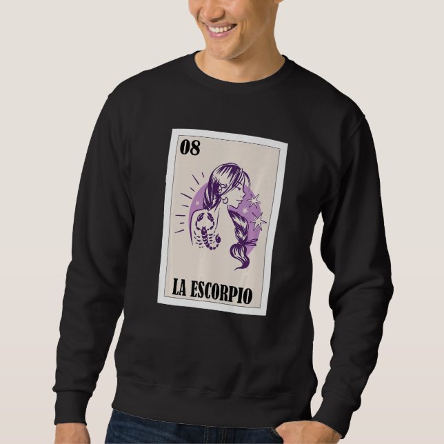 Moletom Mexicano para Escorpião  La Escorpio (Frente)